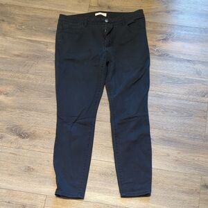 LOFT Women's Navy Skinny Pants